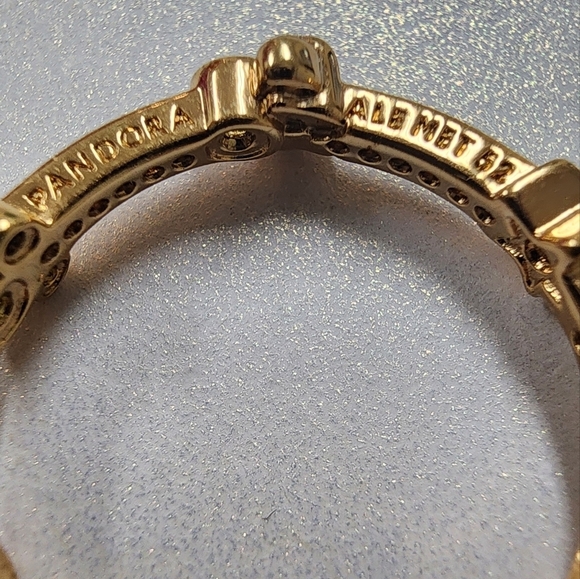 Pandora Disney Mickey Mouse & Minnie Mouse Sparkling Eternity Ring - Picture 8 of 9